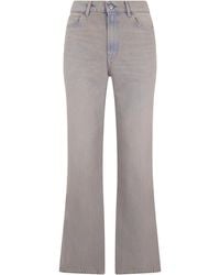 Our Legacy - Denim Flared Trousers Cotton Regular & Straight-Leg Jeans - Lyst