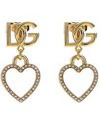 Dolce & Gabbana - Dg Pendant Earrings - Lyst