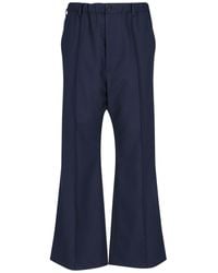 Marni - Wool Bootcut Pants - Lyst
