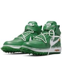 Nike - Off- X Air Force 1 Mid Sp Lthr Sneakers Shoes - Lyst