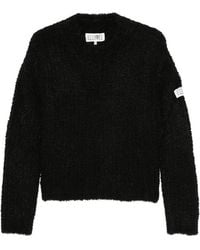 MM6 by Maison Margiela - Logo-Patch Sweater - Lyst