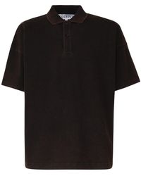 JW Anderson - Polo Shirt With Anchor Embroidery - Lyst