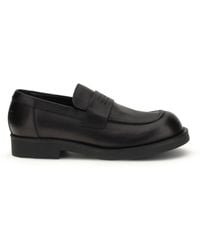 MM6 by Maison Margiela - Loafers With Visible Topstitching - Lyst