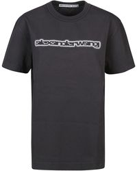 Alexander Wang - Halo Glow Printed T-Shirt - Lyst