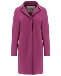 Herno - Coat Ca0292D-13455S Fuxia,Cream Clothing - Lyst