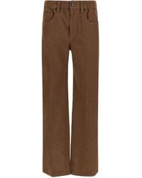 Brunello Cucinelli - Cotton Jeans Denim Clothing - Lyst