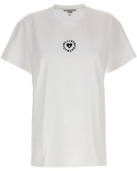 Stella McCartney - Iconic Mini Heart T-shirt - Lyst