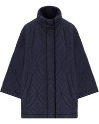 Weekend by Maxmara - Pittore Blue Quilted Jacket - Lyst