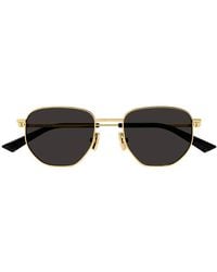 Bottega Veneta - Sunglasses Aviator Full Rim, Frame And Lens Bv1301S001 - Lyst
