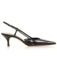Casadei - Pointed-Toe Slingback Pumps - Lyst