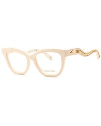 Roberto Cavalli - Eyeglasses Cat Eye Full Rim, Shiny Frame And Clear Demo Lens Vrc07209X7 - Lyst