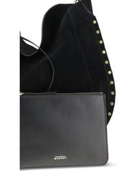 Isabel Marant - Soft Shoulder Bag Oskan Suede Calf Leather - Lyst