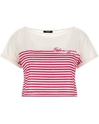 Balmain - 'Marinière' T-Shirt - Lyst