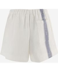 JW Anderson - Linen Trousers Short - Lyst