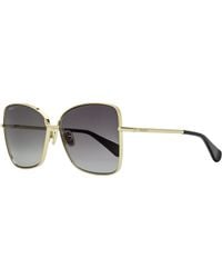Max Mara - Menton1 Sunglasses Mm0097 32B- 59Mm Metal - Lyst