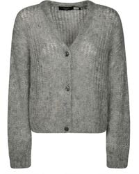 Weekend by Maxmara - Pontiac Button-Up V-Neck Cardigan - Lyst