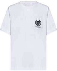 Givenchy - Crest T-Shirt - Lyst