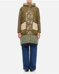 Fay - Military 70S Quilted Parka Coat - Lyst