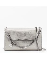 Stella McCartney - Faux Leather Falabella Shoulder Bag - Lyst
