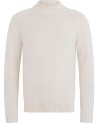 Slowear - Crewneck Sweater Virgin Wool Sweatshirts - Lyst