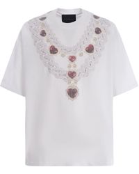 RICHMOND - T-Shirt Hearts Made Of Cotton - Lyst