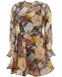 Zimmermann - Mini Dress 'Alchemy' - Lyst