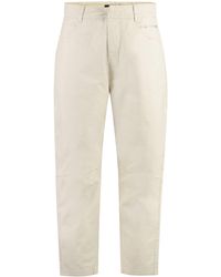 Stone Island Shadow Project - Cotton Blend Trousers - Lyst