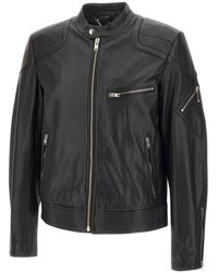 Belstaff - T Racer Cheviot Leather Jacket - Lyst