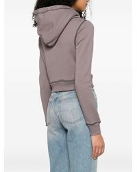 DIESEL - Heart Cotton Hoodie - Lyst