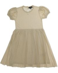 Emporio Armani - Girls Dress, Viscose Blend - Lyst