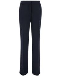 Le Plain - Straight Pants With Concealed Closure - Lyst