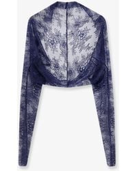 Alberta Ferretti - Lace Shrug - Lyst
