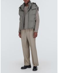 Ami Paris - Padded Down Puffer Gilet Jacket Clothing Coats - Lyst