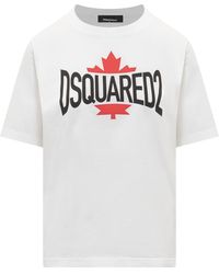 DSquared² - Leaf T-shirt - Lyst