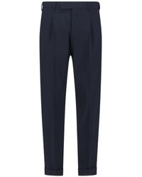 PT Torino - Trousers Virgin Wool Elastane - Lyst