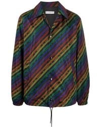 Givenchy - Rainbow Chain Nylon Jacket - Lyst