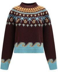 Alanui - Wool Oves Aries Sweatshirt - Lyst
