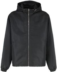 Givenchy - Technical Fabric Hooded Jacket - Lyst