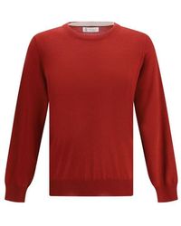 Brunello Cucinelli - Multicolor Wool Oves Aries Sweatshirt - Lyst