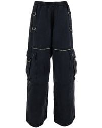 Balenciaga - Cargo Pants Cotton Trousers - Lyst