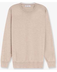 Brunello Cucinelli - Cashmere And Silk Sweater - Lyst