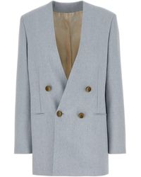 Alberta Ferretti - Melange Light- Jersey Blazer - Lyst