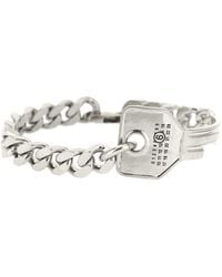 MM6 by Maison Margiela - 'Key' Chain Bracelet - Lyst