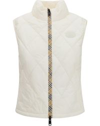 Burberry - Cheswick Padded Sleeveless Gilet - Lyst