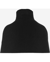 Sa Su Phi - Cashmere Shawl With High Neck Capes - Lyst