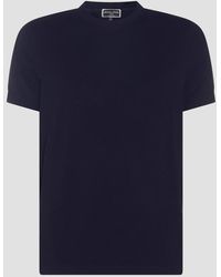 Giorgio Armani - Dark Viscose T-Shirt - Lyst