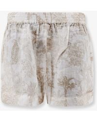 MC2 Saint Barth - Shorts Maeve Ramie - Lyst