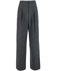PT Torino - Trousers Wool Pleated - Lyst