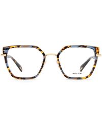 Police - Vpld22 Havana Glasses - Lyst