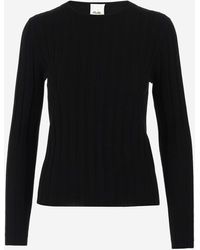 Allude - Ribbed Wool Pullover - Lyst